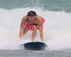 Jack enjoys water surfing a lot Jack enjoys water surfing a lot.